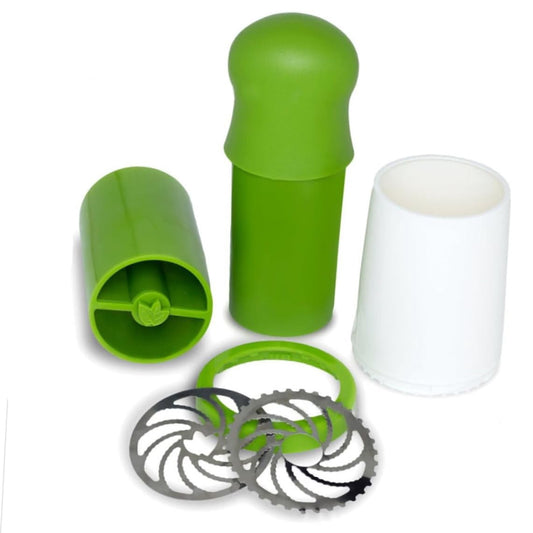 Handheld Herb and Garlic Choppers with Steel Blades, Pair