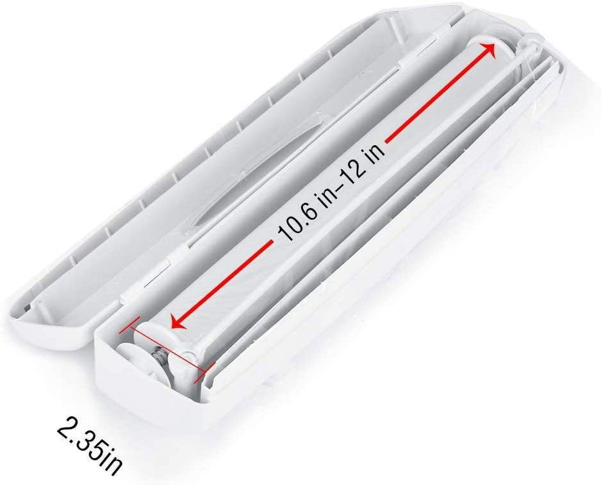 Wrap and Foil Cutting Dispensers with Recessed Blade, Set of Two - Image 2