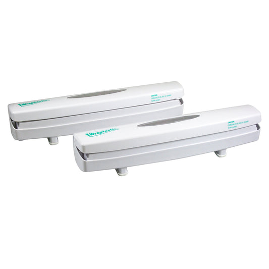 Wrap and Foil Cutting Dispensers with Recessed Blade, Set of Two