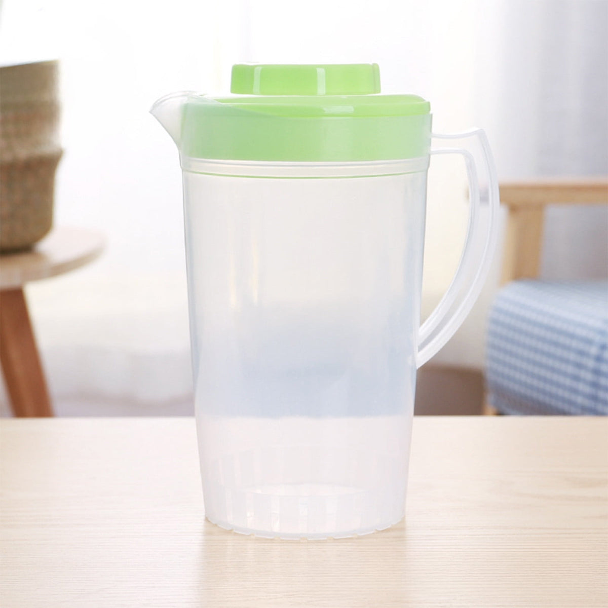 Two-Quart Serving Pitcher with Rotating Strainer Lid and Measuring Scale - Image 6