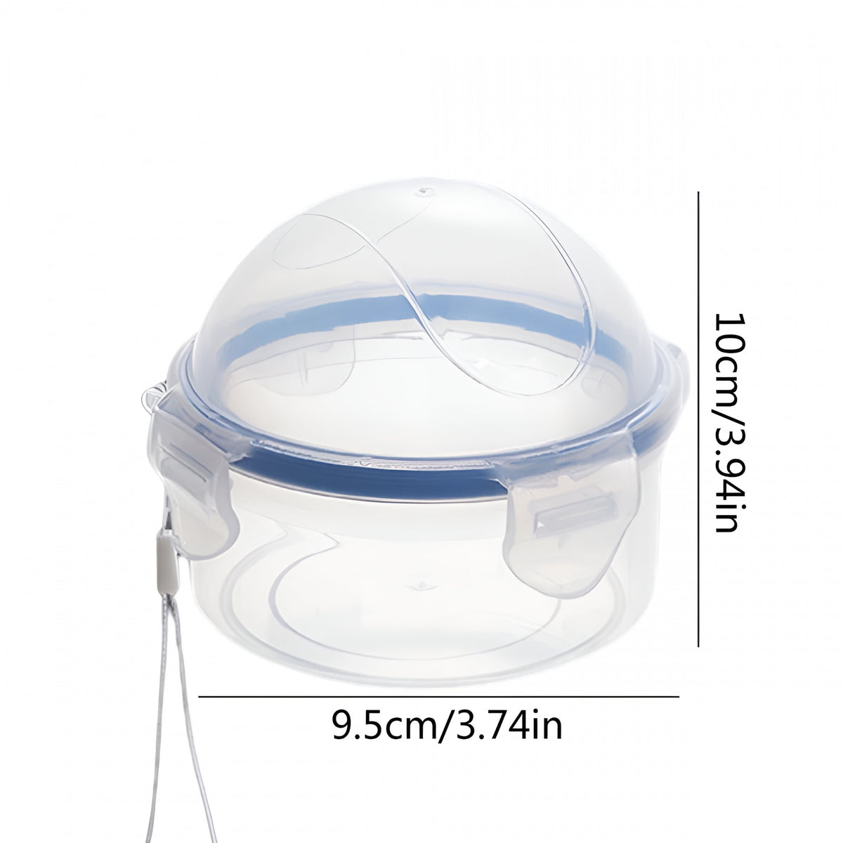 Lettuce Keeper and Produce Crisper Box with Sealing Lid and Strap - Image 3