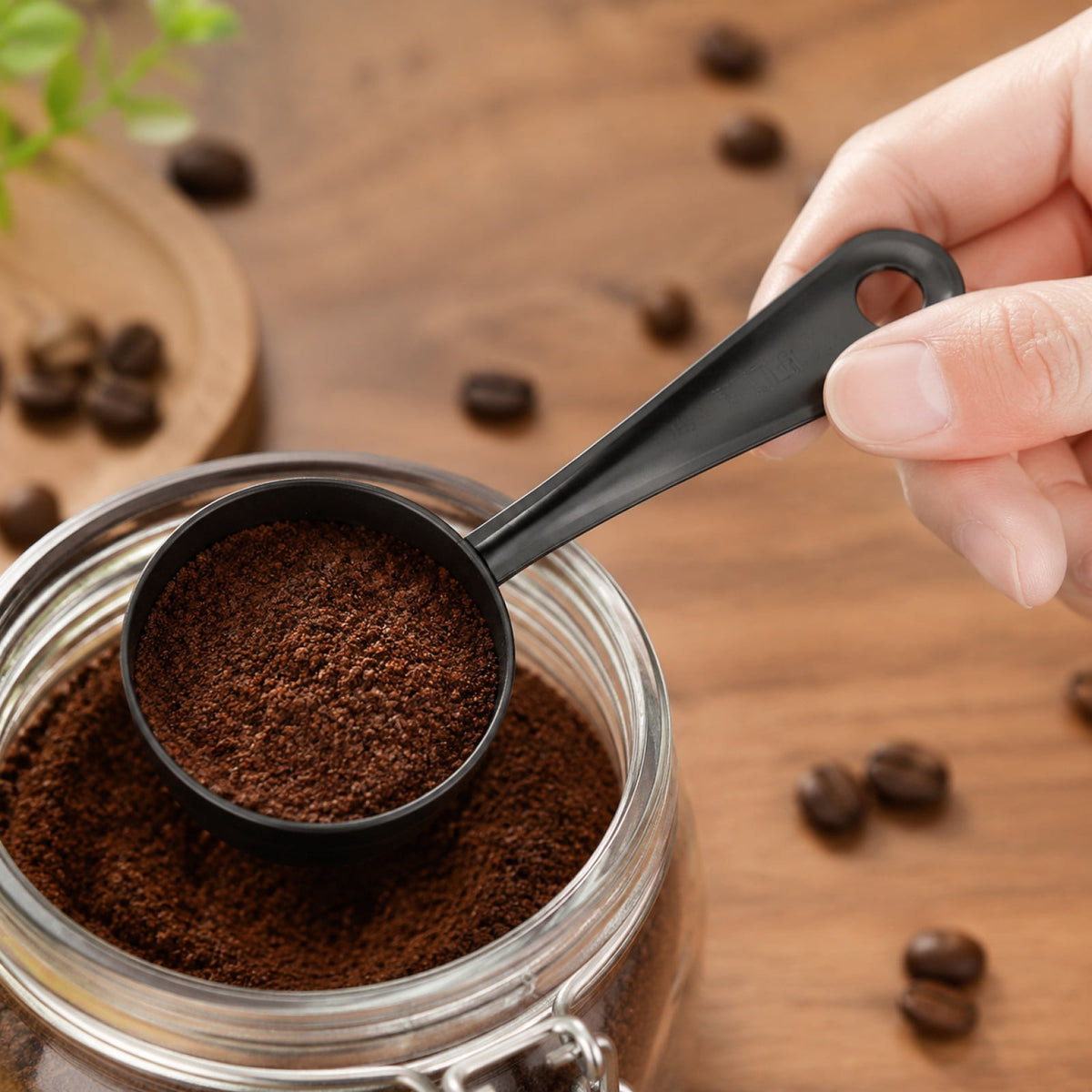 Stainless Steel Measuring Spoon Set with Multi-Level Scoop for Baking - Image 3