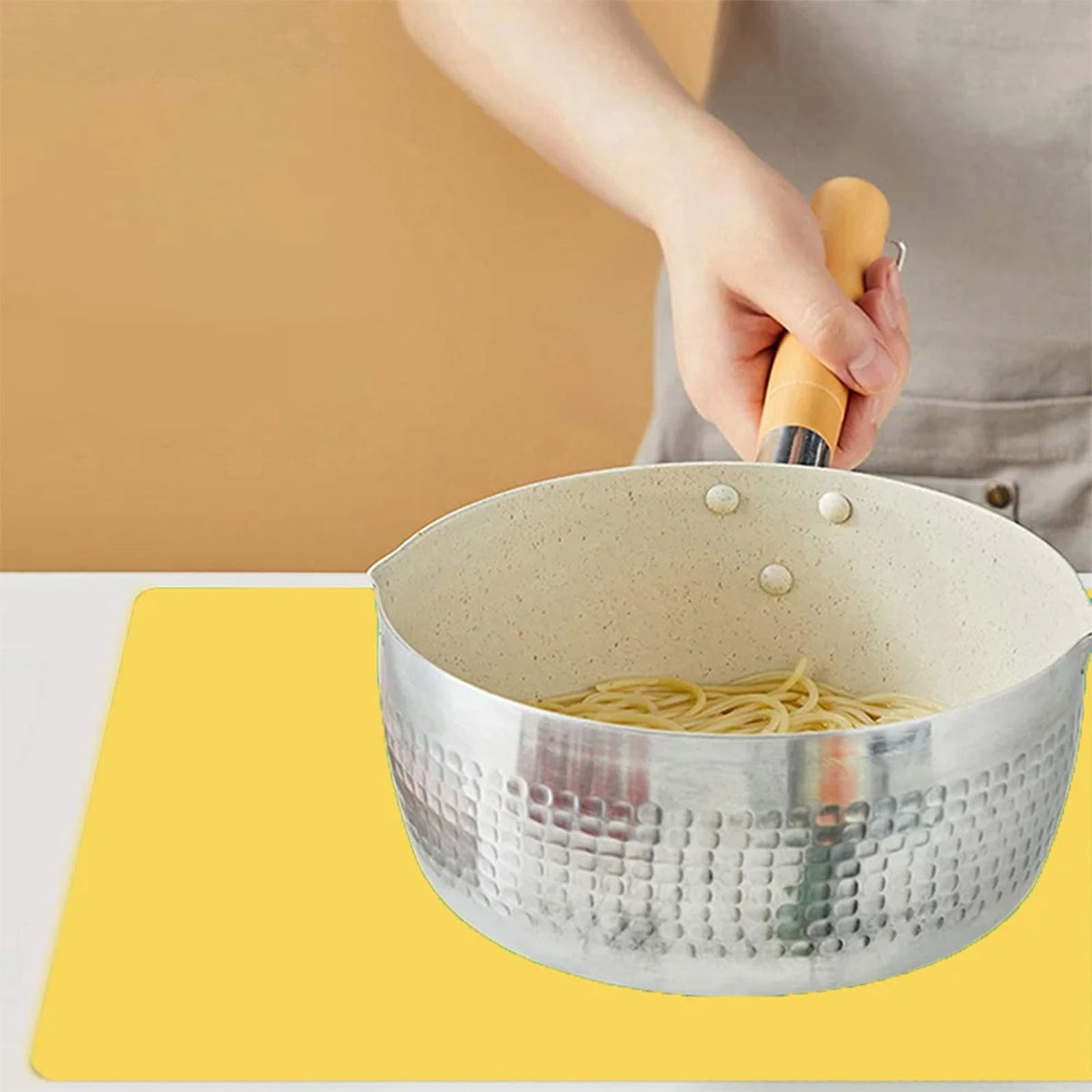 Large Silicone Counter Mat, 15.7 by 11.8 Inches, Heat Resistant - Image 4