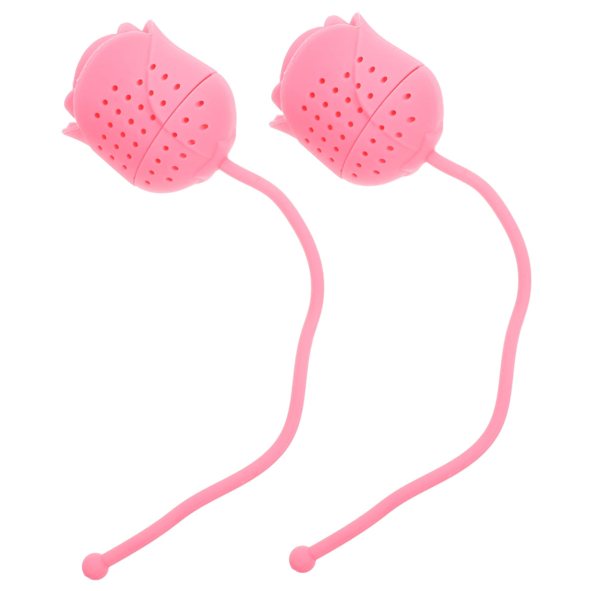 Rose-Shaped Silicone Tea Infusers for Loose Leaf, Set of Two - Image 5