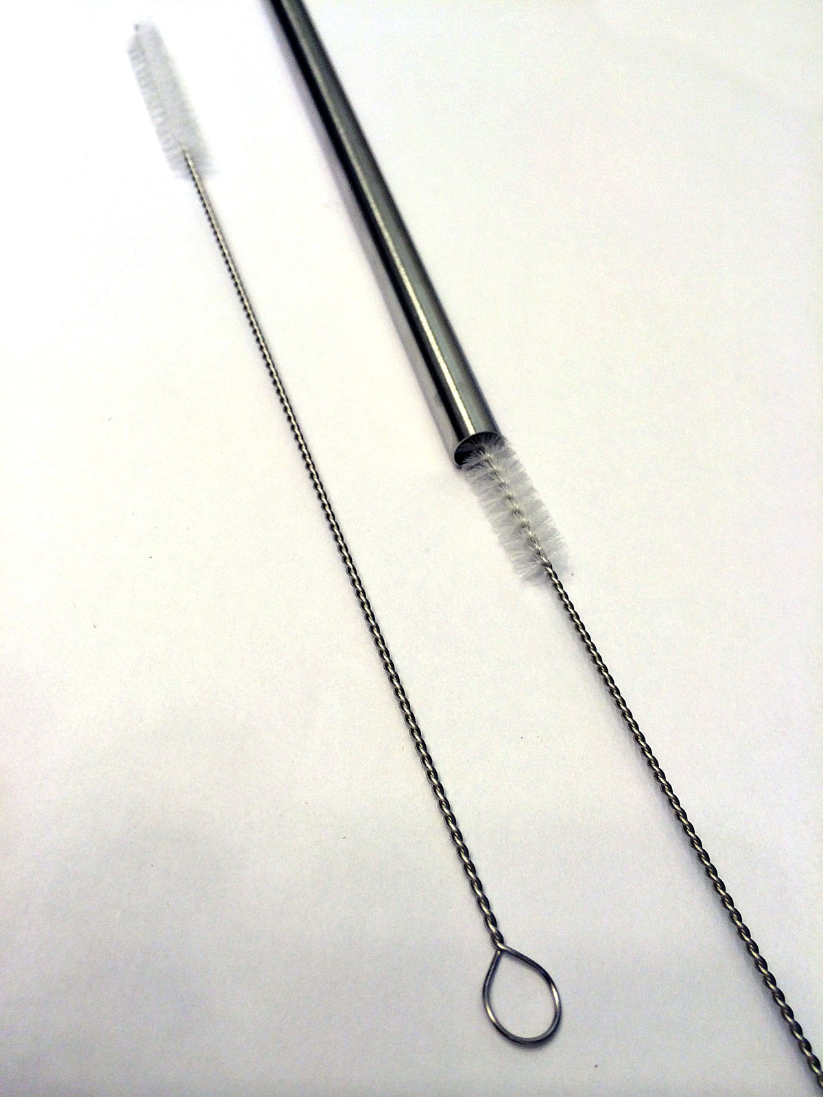 Ten-Inch Straw Cleaning Brushes with Flexible Steel Stems, Set of Four - Image 2