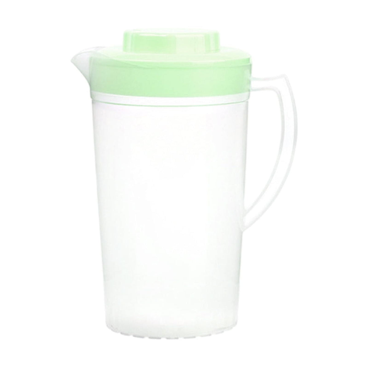 Two-Quart Serving Pitcher with Rotating Strainer Lid and Measuring Scale