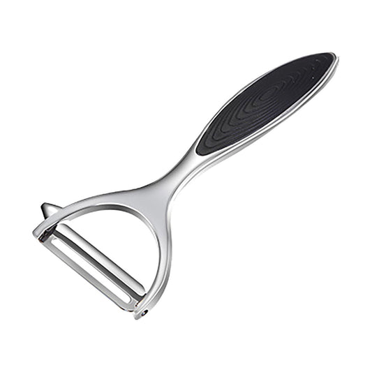 Swivel-Blade Vegetable Peeler with Non-Slip Handle and Eye Remover